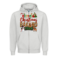 Official Christmas Baking Team Zipper Hoodie | Teevron