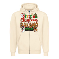Sandshell Official Christmas baking team Zipper Hoodie - NancyCooperArtShop