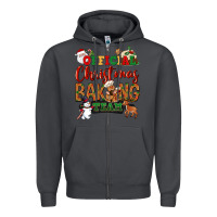 Smoke Official Christmas baking team Zipper Hoodie - NancyCooperArtShop
