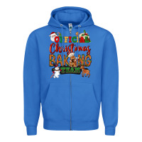 True Royal Official Christmas baking team Zipper Hoodie - NancyCooperArtShop