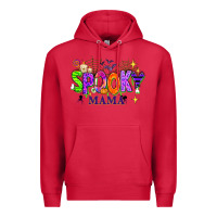 Cardinal Halloween Spooky Mama Premium Hoodie - texasbilliewilder