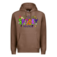 Chestnut Halloween Spooky Mama Premium Hoodie - texasbilliewilder