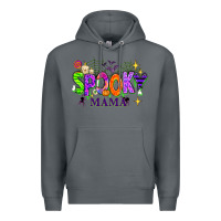 Rock Halloween Spooky Mama Premium Hoodie - texasbilliewilder