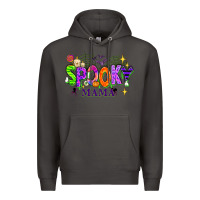 Smoke Halloween Spooky Mama Premium Hoodie - texasbilliewilder