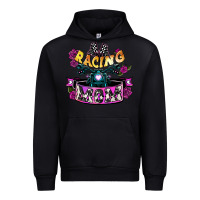 Black Racing mom Mother's Day Urban Hoodie - HowdyJamesFarm