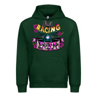 Forest Green Racing mom Mother's Day Urban Hoodie - HowdyJamesFarm