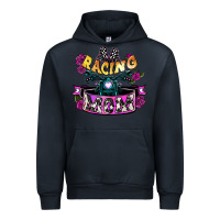 Navy Racing mom Mother's Day Urban Hoodie - HowdyJamesFarm