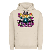 Pigment French Oak Racing mom Mother's Day Urban Hoodie - HowdyJamesFarm