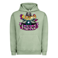 Pigment Oil Green Racing mom Mother's Day Urban Hoodie - HowdyJamesFarm