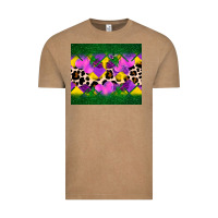 Vintage Coffee mardi gras Leopard and heart Vintage Tee - AdoDesignShop