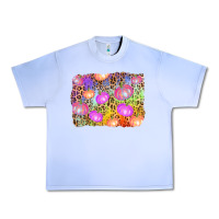 Grape Ice colourful pumpkin background Urban Heavy Tee - AdoDesignShop