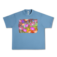 Pebble Blue colourful pumpkin background Urban Heavy Tee - AdoDesignShop