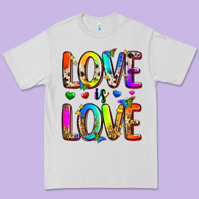 Love Is Love Premium Tee Designed By Zillion Design Studio