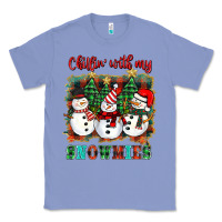 Colony Blue chillin with my snowies Classic Tee - BarkalooDesign