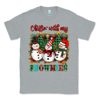 Heather Grey chillin with my snowies Classic Tee - BarkalooDesign