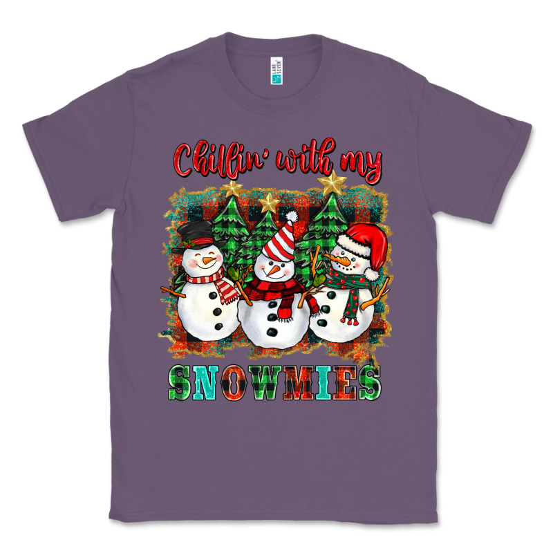 Chillin With My Snowies Classic Tee by BarkalooDesign | Teevron