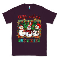 Plum chillin with my snowies Classic Tee - BarkalooDesign