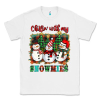 White chillin with my snowies Classic Tee - BarkalooDesign