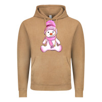 Vintage Camel winter pink snowman and hat Vintage Hoodie - AdoDesignShop