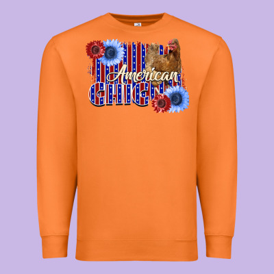 American Chicken Premium Sweatshirt Designed By Bettercallsaul