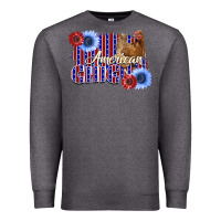 Charcoal Heather American Chicken Premium Sweatshirt - Bettercallsaul