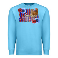 Ocean Blue American Chicken Premium Sweatshirt - Bettercallsaul