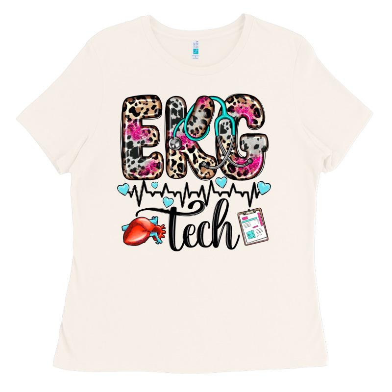 Ekg Tech Ladies Tee by Zillion Design Studio | Teevron