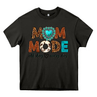Asphalt mom mode all day every day Heavy Core Tee - texasbilliewilder