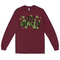 Burgundy fit shaced Long Sleeve Tee - MaliasSmallBusiness