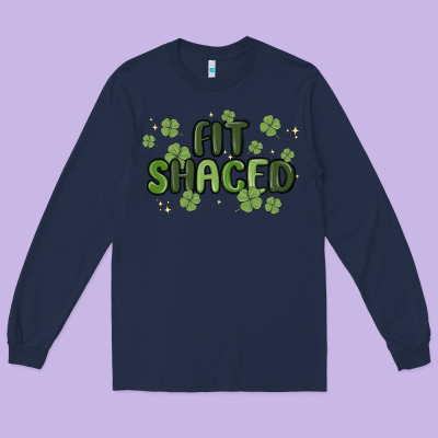 Fit Shaced Long Sleeve Tee Designed By Maliassmallbusiness
