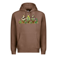 Chestnut cactus cowhide serape Premium Hoodie - JahusDesignShop