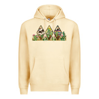 Pina Colada cactus cowhide serape Premium Hoodie - JahusDesignShop