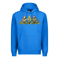 True Royal cactus cowhide serape Premium Hoodie - JahusDesignShop