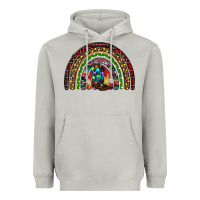 Moon Dust Christmas cowboy boots rainbow Heavyweight Hoodie - RanaPortraitStore