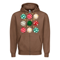 Chestnut Christmas Zipper Hoodie - MaliasSmallBusiness