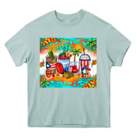 Arona puerto rico coffee cups Heavy Core Tee - Zillion Design Studio
