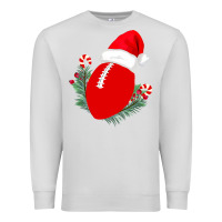 Dove Grey Christmas Football Premium Sweatshirt - Bettercallsaul