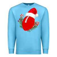 Ocean Blue Christmas Football Premium Sweatshirt - Bettercallsaul