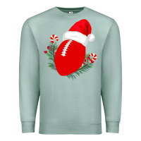 Seafoam Christmas Football Premium Sweatshirt - Bettercallsaul