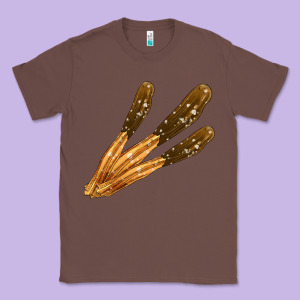 Mexican Churro's Classic Tee Designed By Adodesignshop