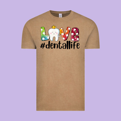 Love Dentallife Vintage Tee Designed By Adodesignshop