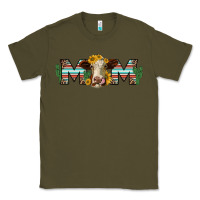 Army Green sunflower hereford cattle and cactus  mom Classic Tee - Jasminsmagicworld