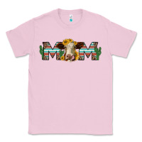 Bubblegum Pink sunflower hereford cattle and cactus  mom Classic Tee - Jasminsmagicworld