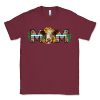 Burgundy sunflower hereford cattle and cactus  mom Classic Tee - Jasminsmagicworld