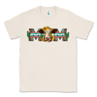Natural sunflower hereford cattle and cactus  mom Classic Tee - Jasminsmagicworld