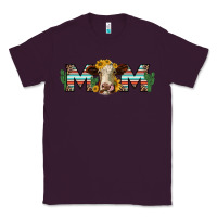 Plum sunflower hereford cattle and cactus  mom Classic Tee - Jasminsmagicworld