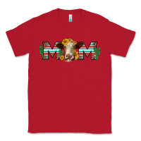 Red sunflower hereford cattle and cactus  mom Classic Tee - Jasminsmagicworld