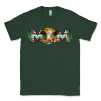 Sports Green sunflower hereford cattle and cactus  mom Classic Tee - Jasminsmagicworld