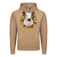 Vintage Coffee sunflower heifer Vintage Hoodie - JahusDesignShop