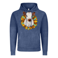 Vintage Denim sunflower heifer Vintage Hoodie - JahusDesignShop